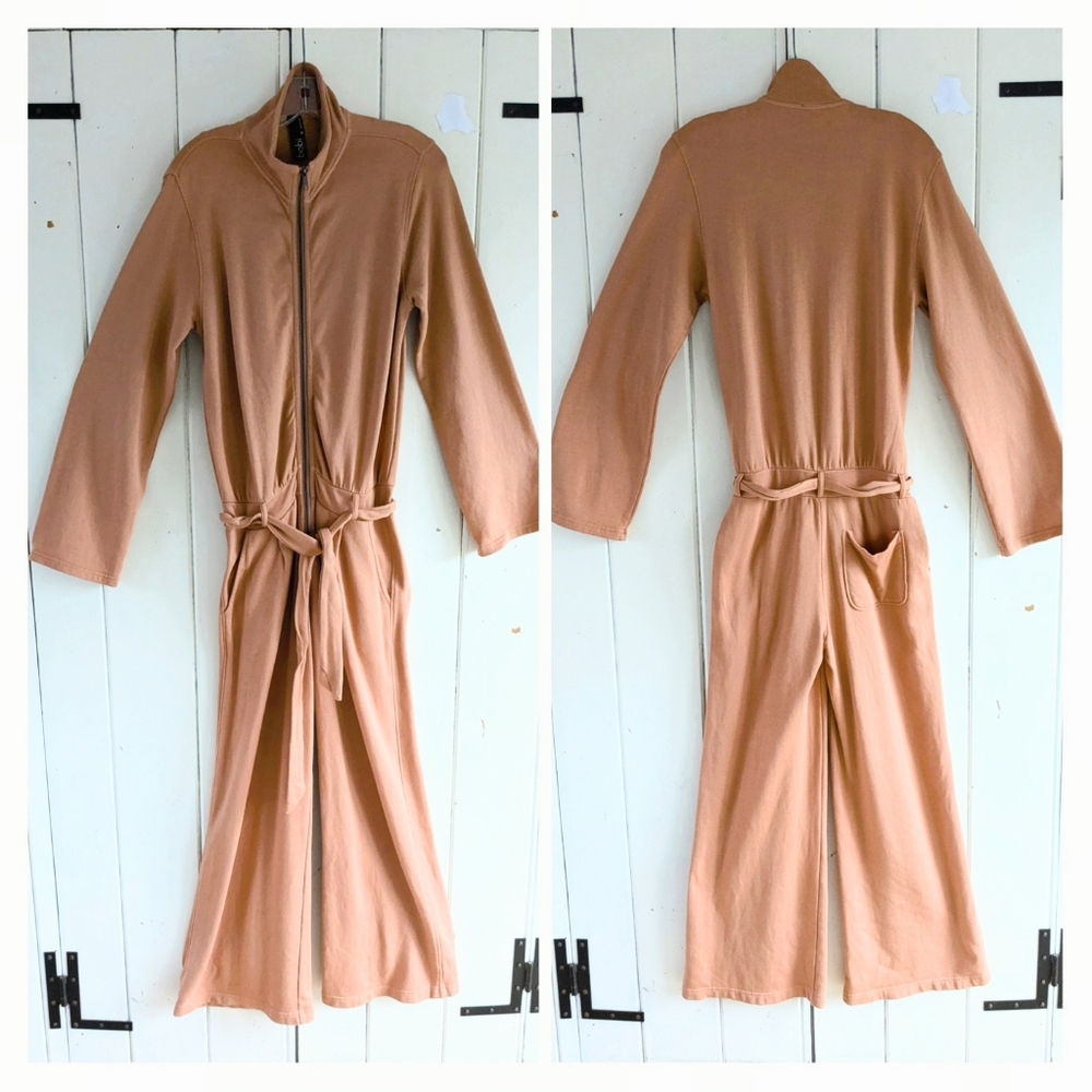 Bobi Los Angeles Zip Front Jumpsuit sz XS - Picture 2 of 8